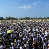 600,000 faithful gathered at the Esplanade of Tasi Tolu in Timor-Leste during the Pope Francis Mass on September 10, 2024.