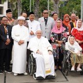 Pope Francis with Grand Imam Dr. Nasaruddin Umar